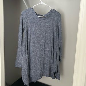Grey blue shirt